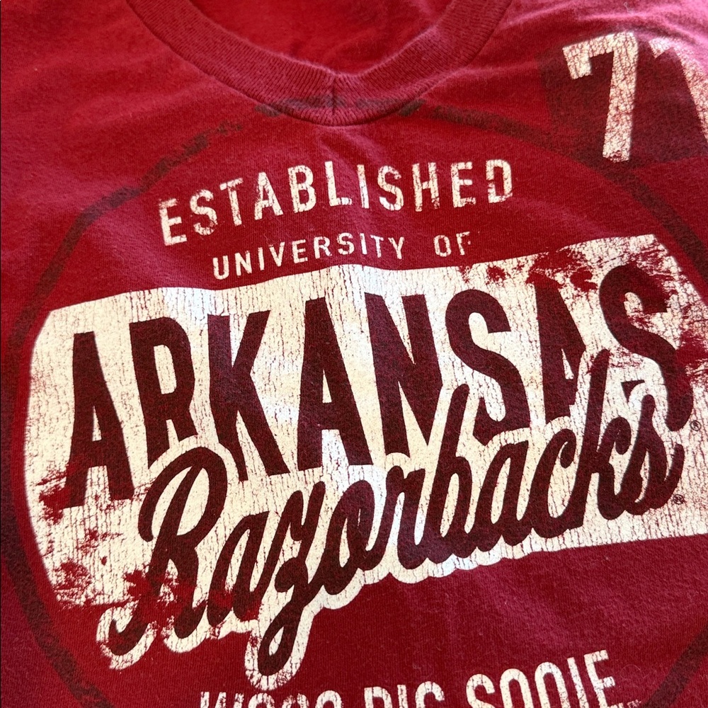 Arkansas Razorback T-Shirt - Picture 7 of 11